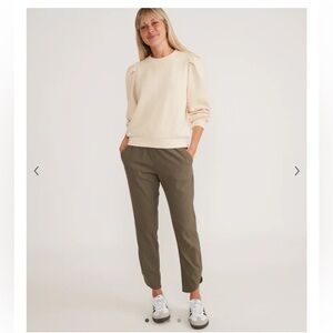 Marine Layer Allison Women’s Pants in Dusty Olive Size Small